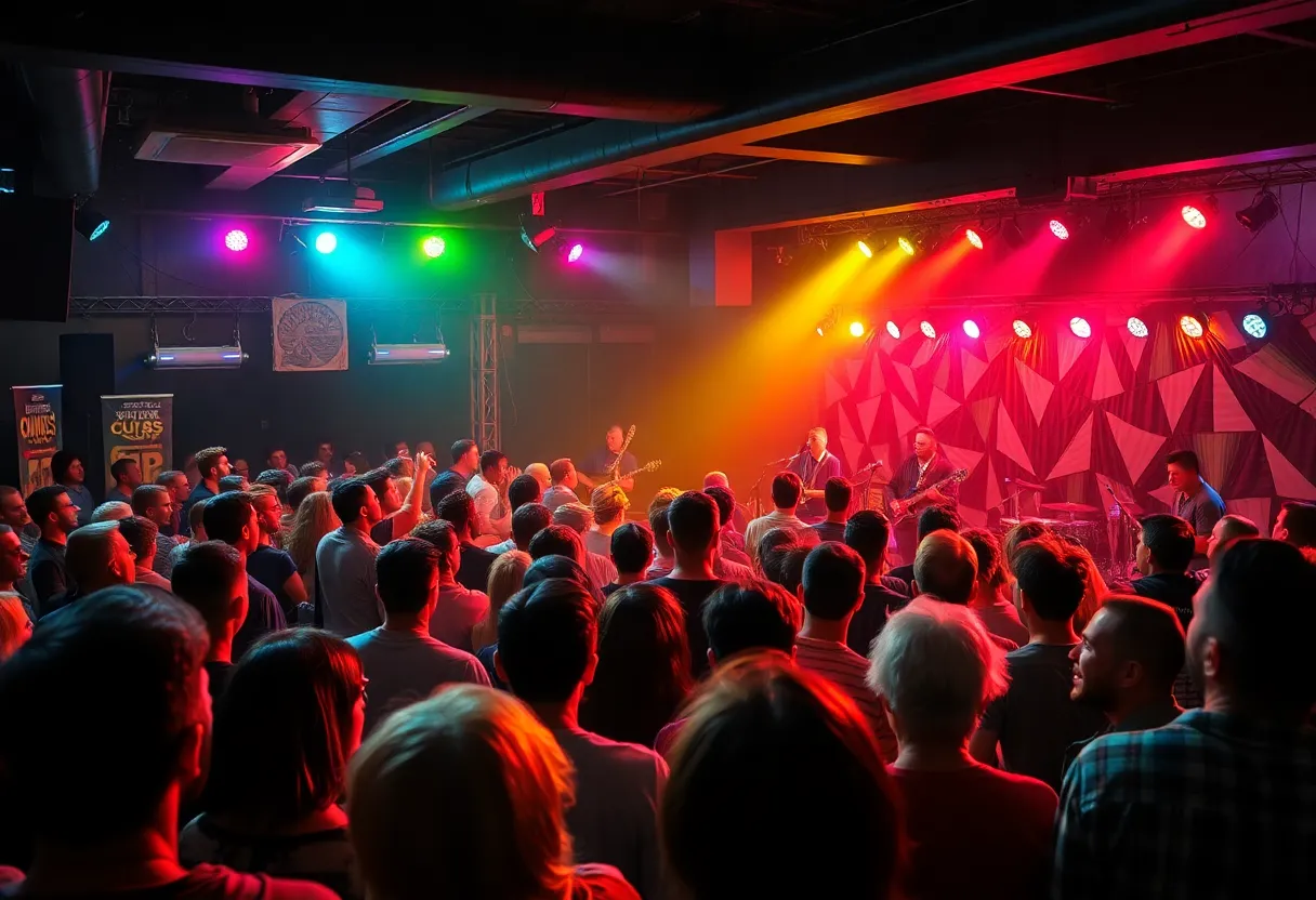 Local bands performing at Rubber Gloves Rehearsal Studios