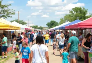 Community gathering in Georgetown, Texas showcasing events and activities