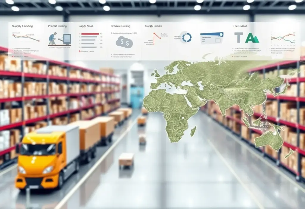 Visualization of geospatial analytics enhancing pharmaceutical supply chains