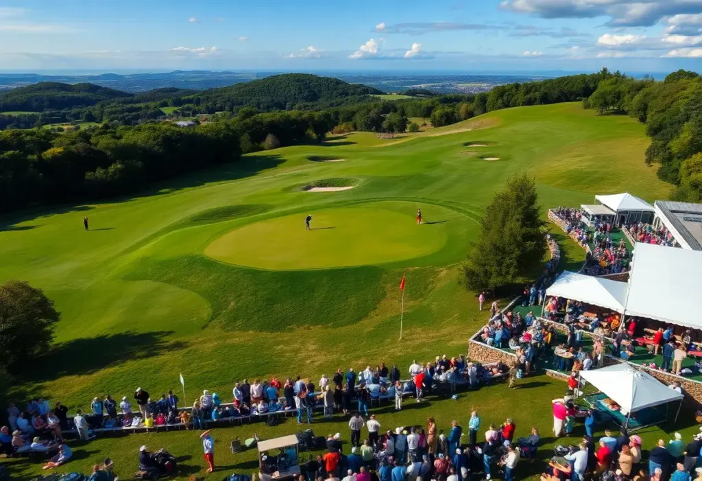 Golf Tournament at Fazio Canyons Course in Austin Texas