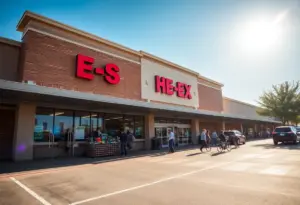 Exterior view of the new H-E-B store on Culebra Road, San Antonio