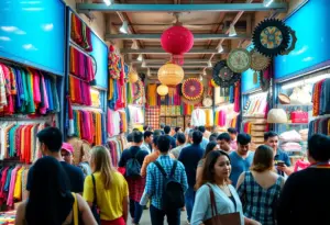 Le Garage Sale showcasing local vendors and diverse products