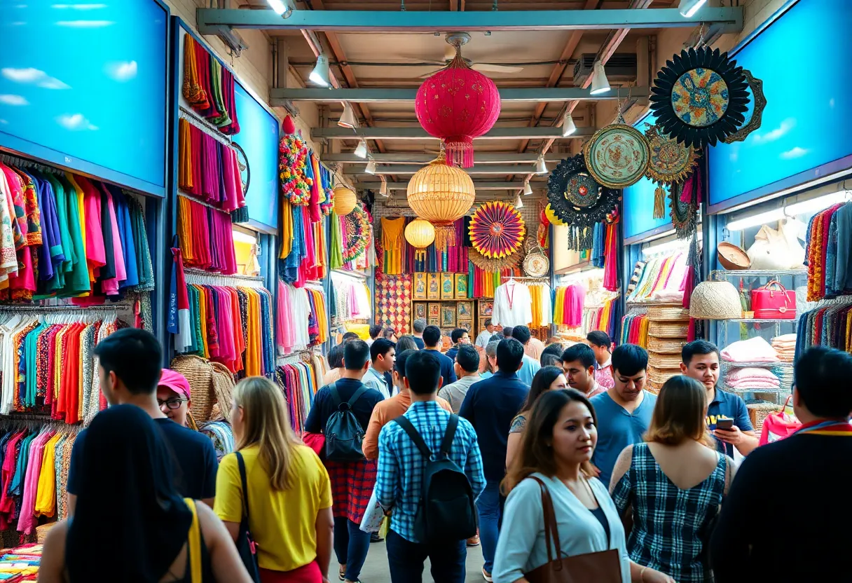 Le Garage Sale showcasing local vendors and diverse products