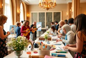 Community fundraising event hosted by Living Oak Interior Design for children.