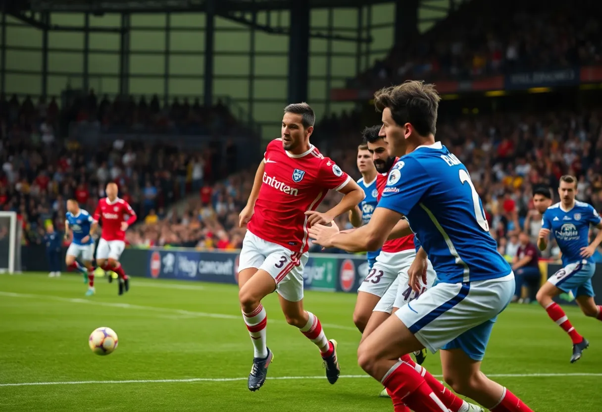Action shot from the Mexico vs Panama football match