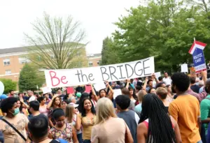 Community members gathered for the MLK Community Celebration, showcasing unity and social justice.