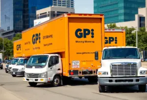 GPS-equipped moving trucks from Move and Care LLC in Austin