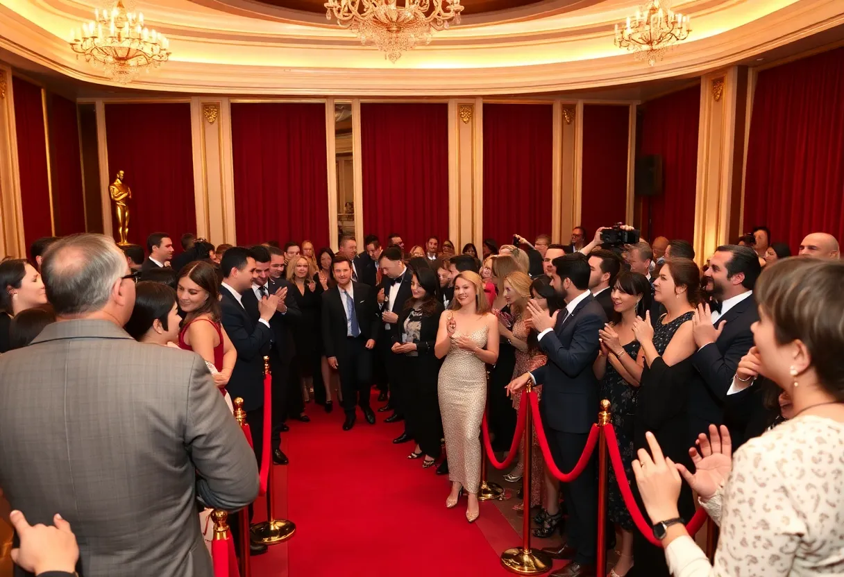 Red carpet event for Oscar nominations announcement