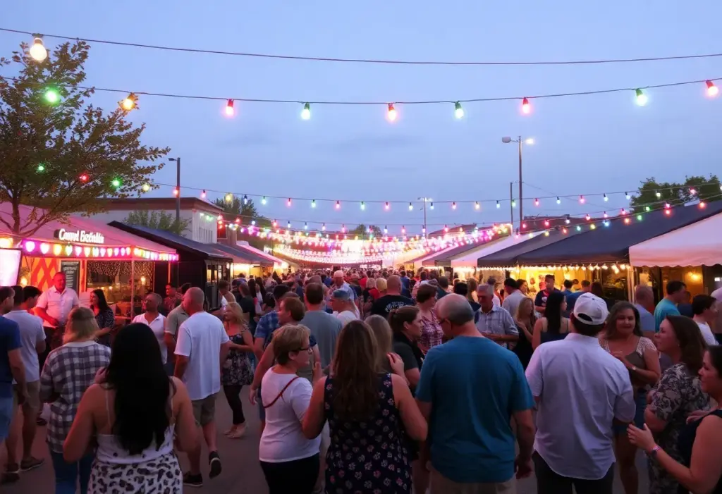 People enjoying community events in Pflugerville.