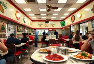 Phoebe's Diner expanding to Brodie Lane with happy customers enjoying meals