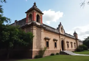 Historic Presidio La Bahía in Goliad, Texas