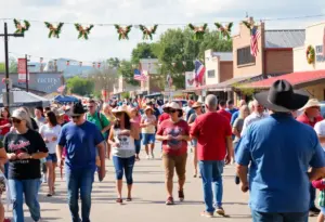 Community members engaging in vibrant events in Round Rock, Texas