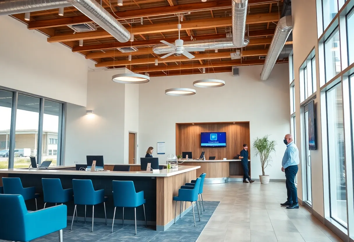 Interior view of Sunflower Bank showcasing its new insurance solutions offerings