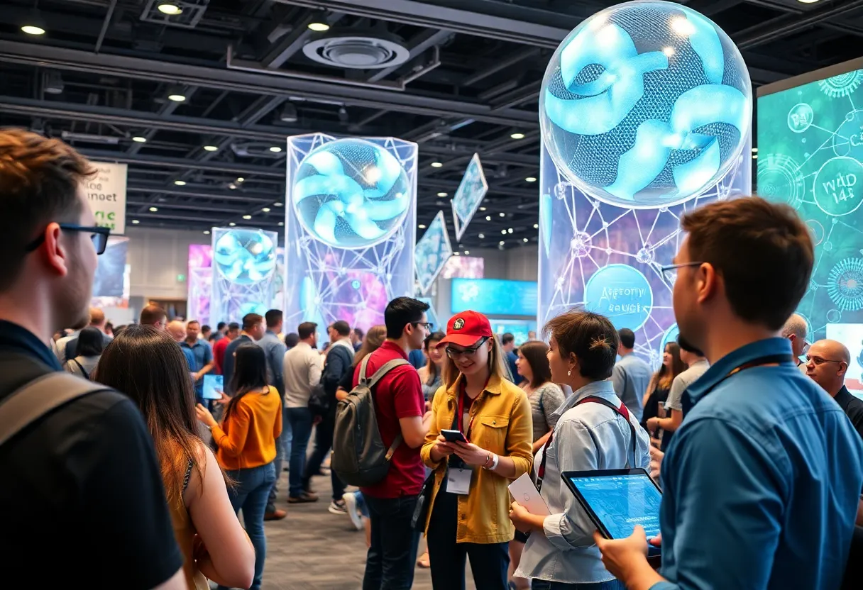 Attendees at Tech Conference Southwest engaging in discussions.