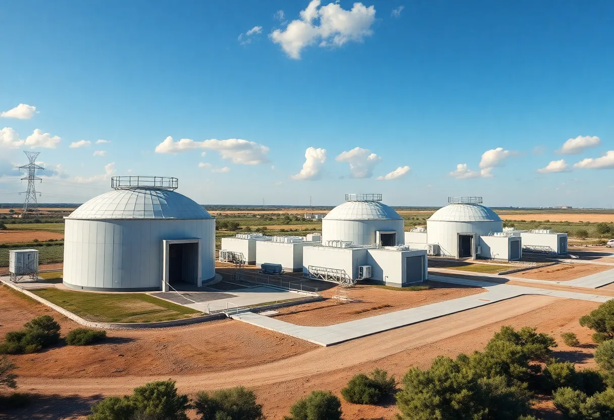 Texas A&M University Nuclear Energy Facility with SMRs