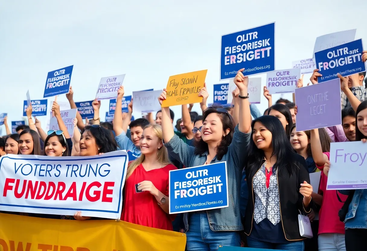 Crowd at Texas House Democrats fundraising event