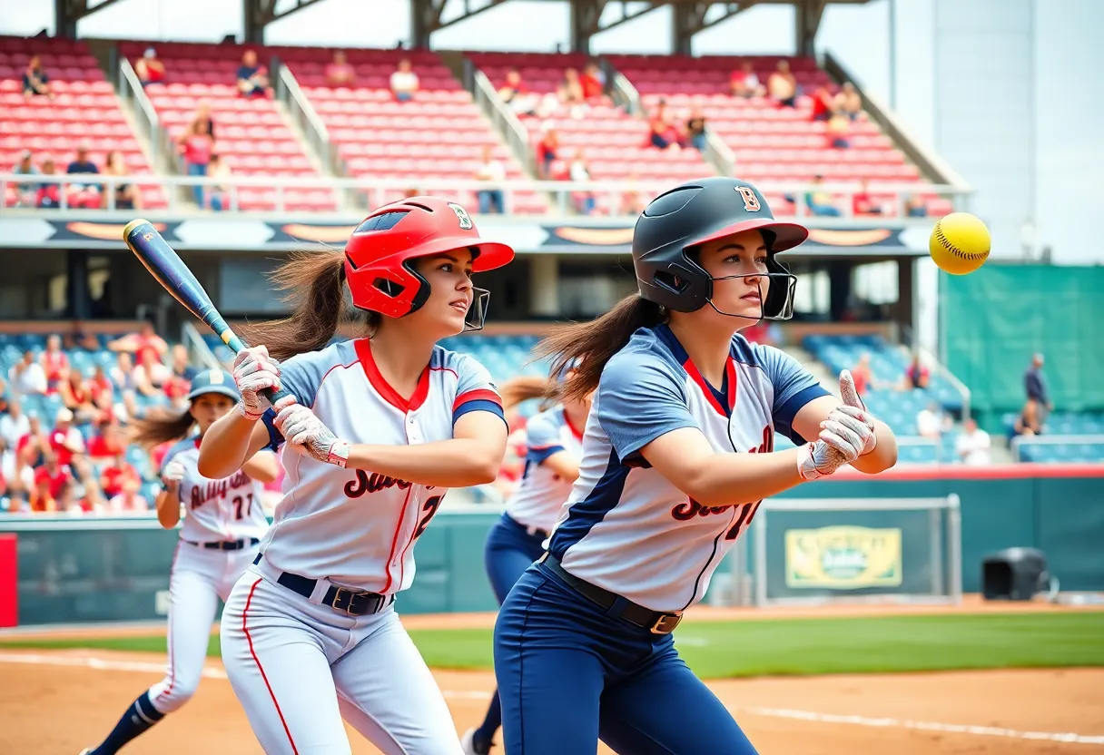Texas Volts players in action at Dell Diamond