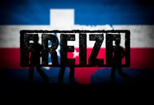 Abstract image representing the freeze on H-1B visas in Texas