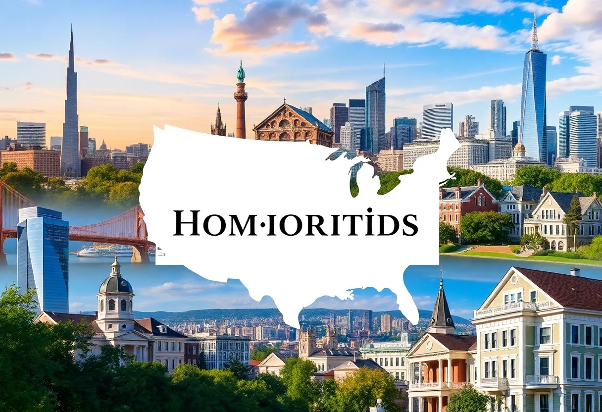 Collage of top U.S. cities for homeowners including Raleigh, Austin, and Denver.