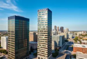 View of WebAI's new office headquarters in downtown Austin.