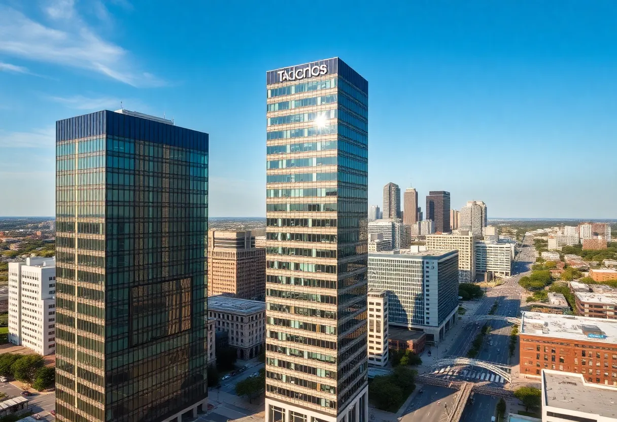 View of WebAI's new office headquarters in downtown Austin.