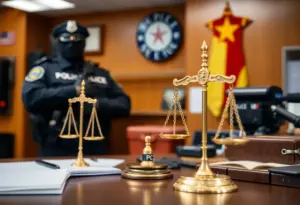 Image representing federal charges against law enforcement officials