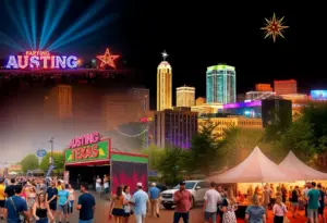 Collage of Upcoming Events in Austin, Texas
