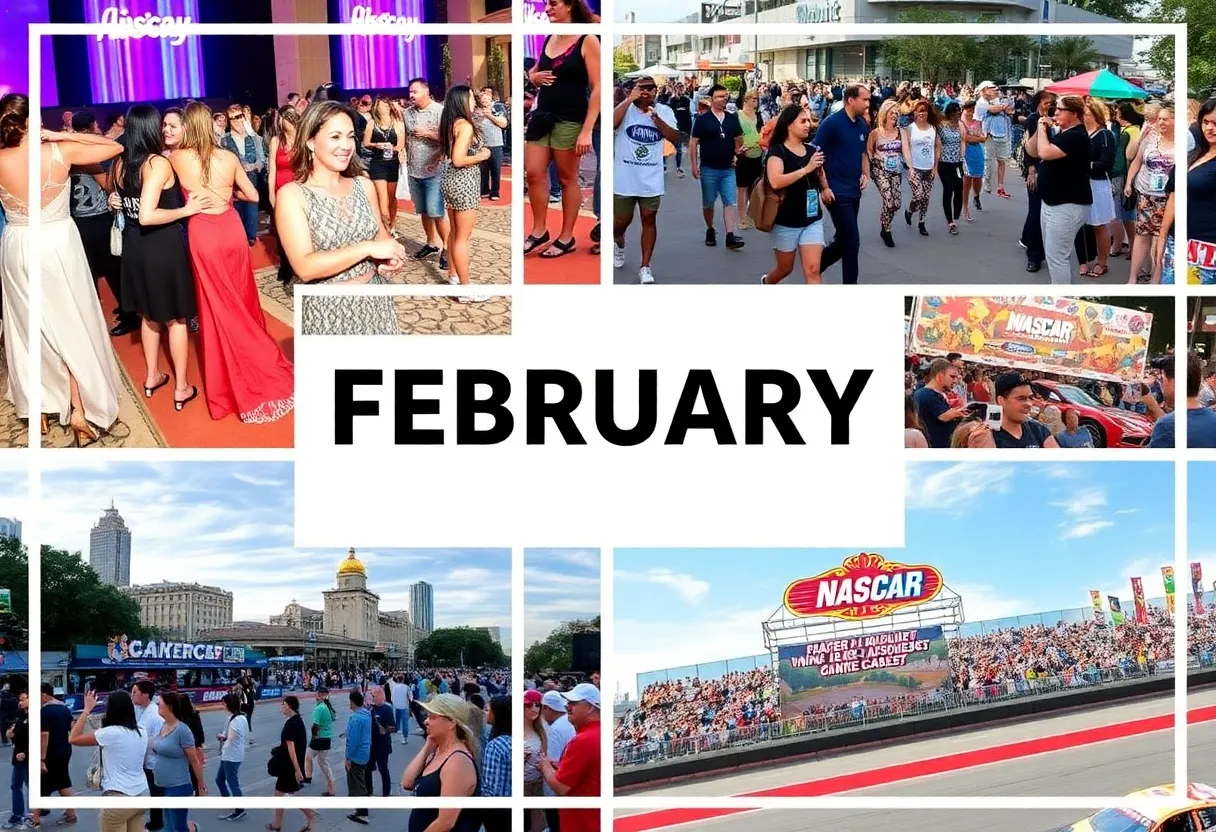 Various Austin events in February featuring a gala, marathon, carnival, and NASCAR.