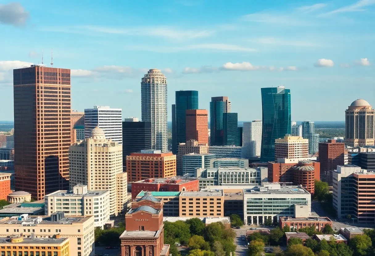 Austin Texas skyline representing business growth