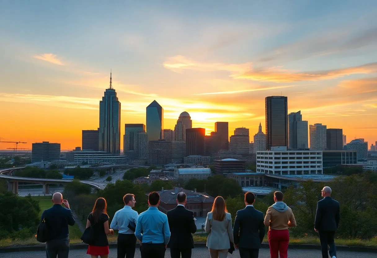 Skyline of Austin TX representing job opportunities