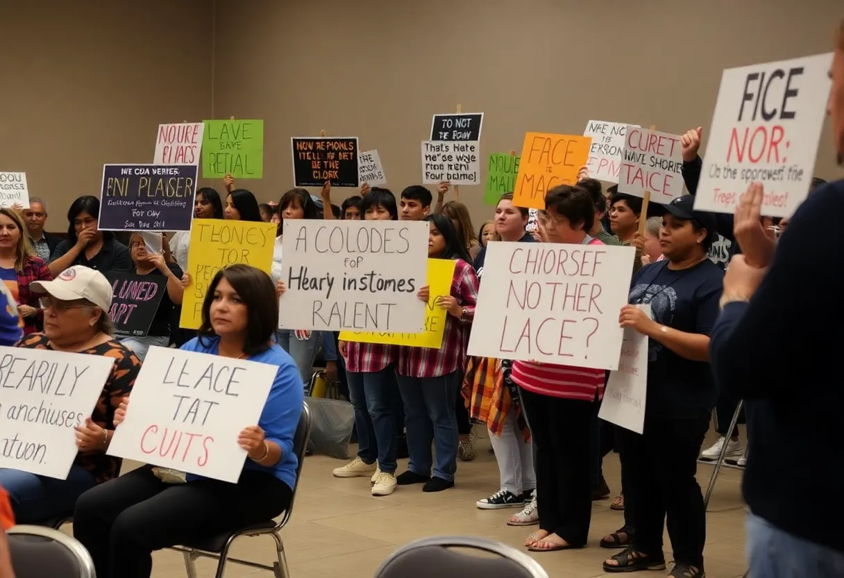 Residents meeting to discuss opposition to potential ICE facility in San Antonio