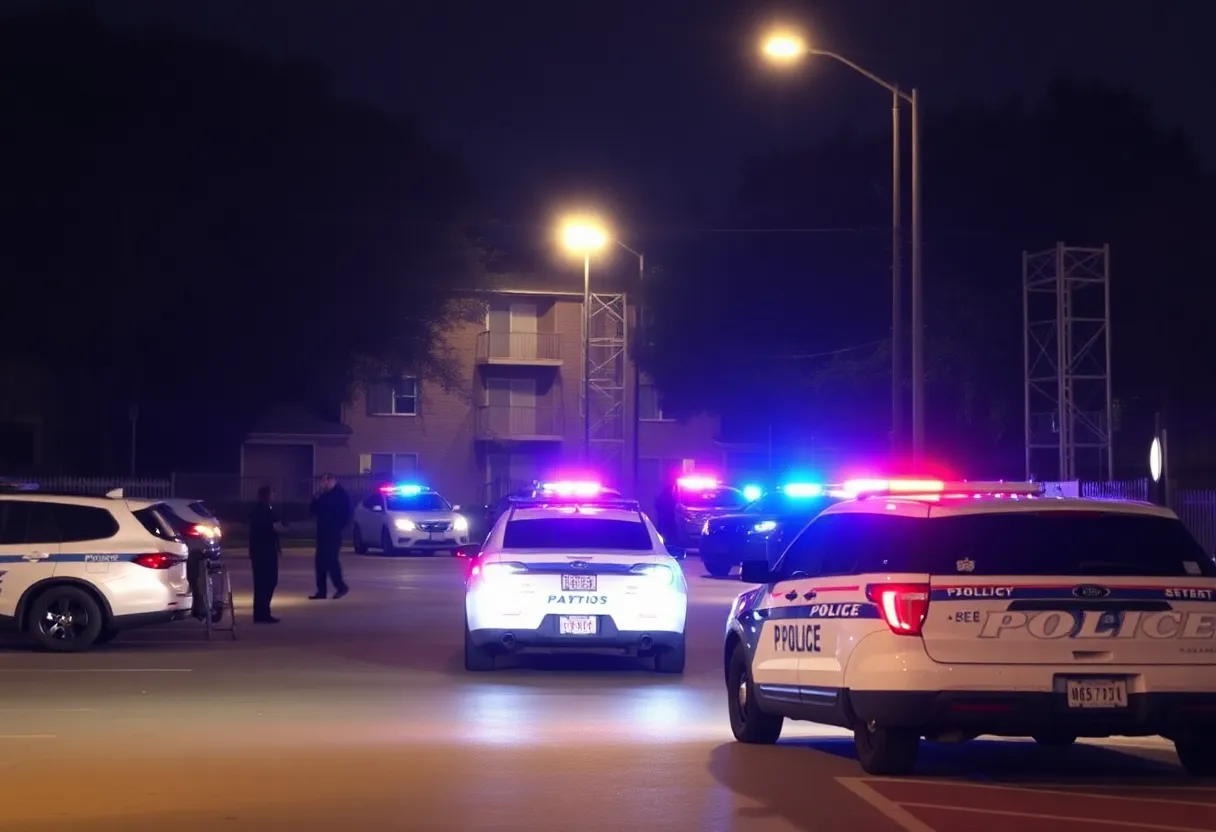 Police standoff scene in East Austin