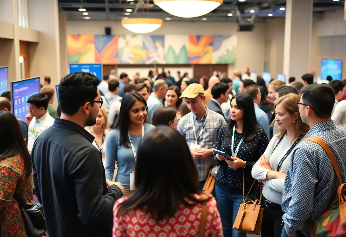 Image of attendees networking at TechCon Southwest 2026 in Austin