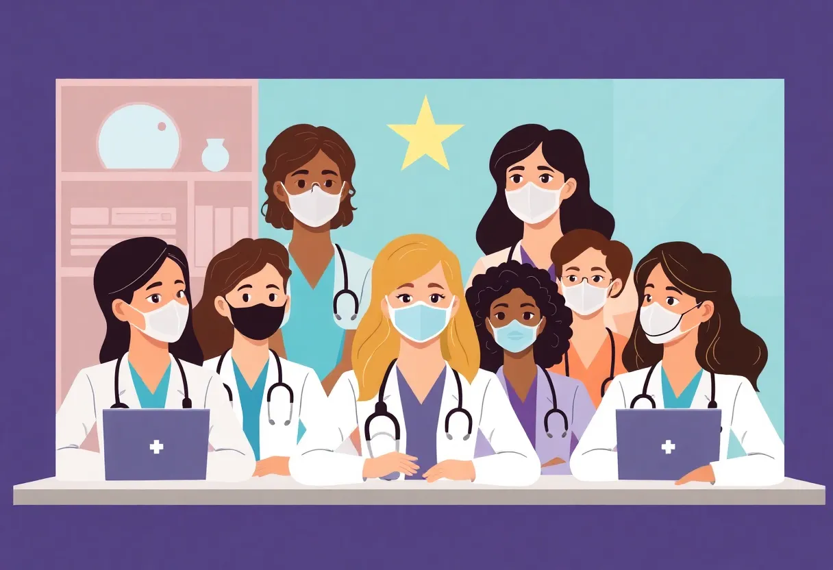 Medical professionals in training about abortion laws in Texas