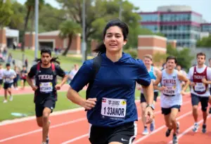 Student-athletes at Texas A&M-San Antonio participating in athletics