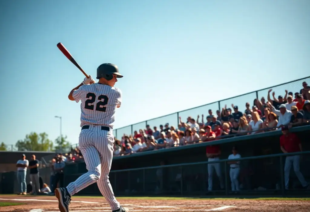 Collegiate baseball game featuring Texas A&M Texarkana players.