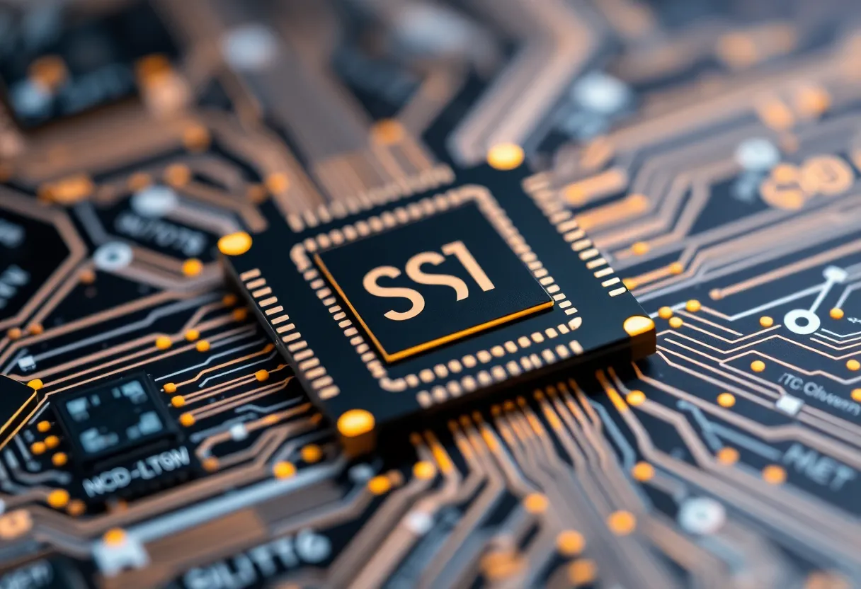 Texas Instruments acquisition announcement visual