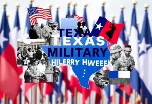Celebration of Texas Military Heroes Week with community engagement and veteran recognition