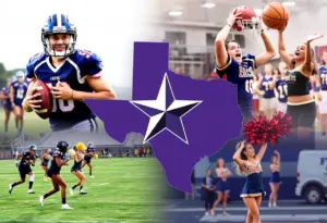 High school sports teams in Texas during UIL season